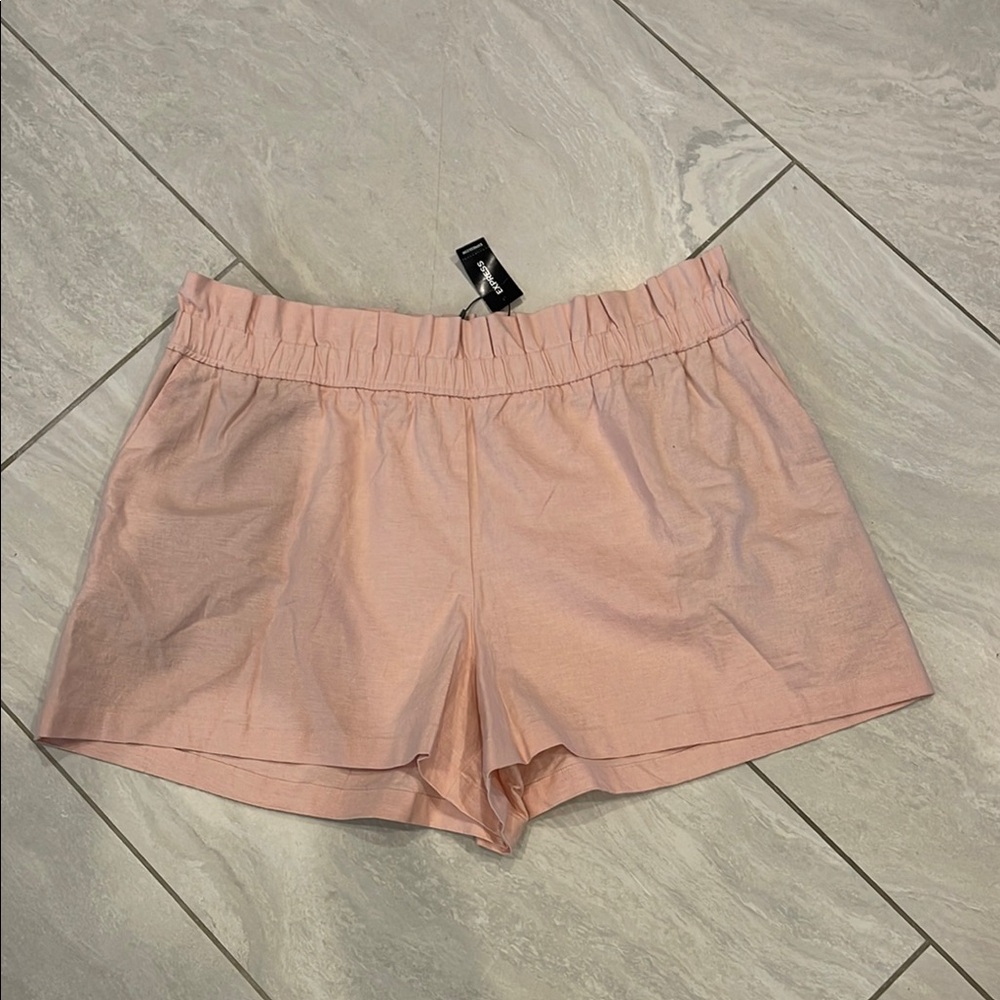 NWT Express Women's Pink Shorts size XL
